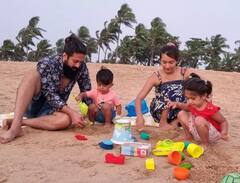 KGF Yash Family : கேஜிஎஃப் மாஸ் ஹீரோ யஷ் குடும்ப புகைப்படம்!
