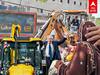 Jahangirpuri Violence | JCB அரசியல்..இடிக்கப்பட்ட கட்டிடங்கள்... ஜேசிபியில் ஏறிய பிரிட்டன் பிரதமர்