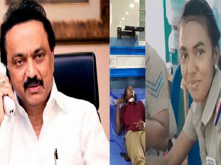 Tirunelveli: One arrested for attempt to murder SI நலம் விசாரித்த முதல்வர்! பாய்ந்த வழக்கு! பெண் எஸ்ஐ கத்தியால் குத்தப்பட்ட விவகாரத்தில் விசாரணை!