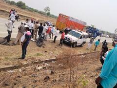 लातूर-अंबाजोगाई महामार्गावर ट्रक-क्रुझरचा भीषण अपघात; 7 जणांचा मृत्यू, 10 जखमी