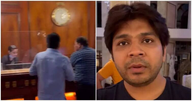 Singer Ankit Tiwari complaint against 5 star hotel for misbehavior in Delhi , said - 3-year-old daughter had to stay hungry overnight Ankit Tiwari Video: ਅੰਕਿਤ ਤਿਵਾਰੀ ਨੇ ਦਿੱਲੀ ਦੇ 5 ਸਟਾਰ ਹੋਟਲ 'ਤੇ ਲਗਾਏ ਬਦਸਲੂਕੀ ਦੇ ਦੋਸ਼, ਕਿਹਾ- 3 ਸਾਲ ਦੀ ਬੇਟੀ ਨੂੰ ਰਾਤ ਭਰ ਰਹਿਣਾ ਪਿਆ ਭੁੱਖਾ