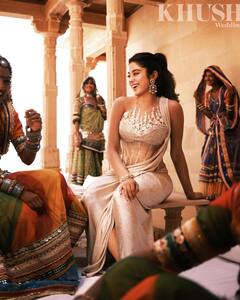 Janhvi Kapoor: పెళ్లికూతురి గెటప్ లో జాన్విని చూసేందుకు రెండు కళ్లు సరిపోవ్