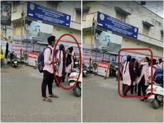 Vijayawada Girls Fight : నడిరోడ్డుపై సిగపట్లు, తగ్గేదేలా అంటూ తన్నుకున్న విద్యార్థినిలు!