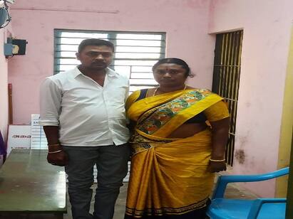 Sexual harassment of a schoolgirl near Dharmapuri - Husband and wife arrested in POCSO தருமபுரி அருகே பள்ளி மாணவிக்கு பாலியல் தொந்ததரவு - கணவன், மனைவி போக்சோவில் கைது