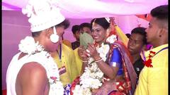 North 24 Parganas: ব্যারাকপুরে গণবিবাহ, সাত পাকে বাঁধা পড়লেন ১০ পাত্র-পাত্রী।Bangla News