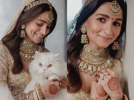 Alia Bhatt Photos: आलिया भट्ट ने बिल्ली के साथ शेयर की शादी की क्यूट तस्वीर, फ्लॉन्ट की अपनी रिंग Alia Bhatt Photos: आलिया भट्ट ने बिल्ली के साथ शेयर की शादी की क्यूट तस्वीर, फ्लॉन्ट की अपनी रिंग