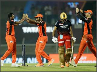 RCB vs SRH: सिर्फ 68 रनों पर सिमटी बैंगलोर, लगातार दूसरी बार गोल्डन डक पर आउट हुए कोहली