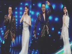 DID Lil Masters Video: 'तुझको मिर्ची लगी तो...' गाने पर गोविंदा संग जमकर थिरकीं मौनी रॉय, सीटियों की आवाज से गूंजा स्टेज