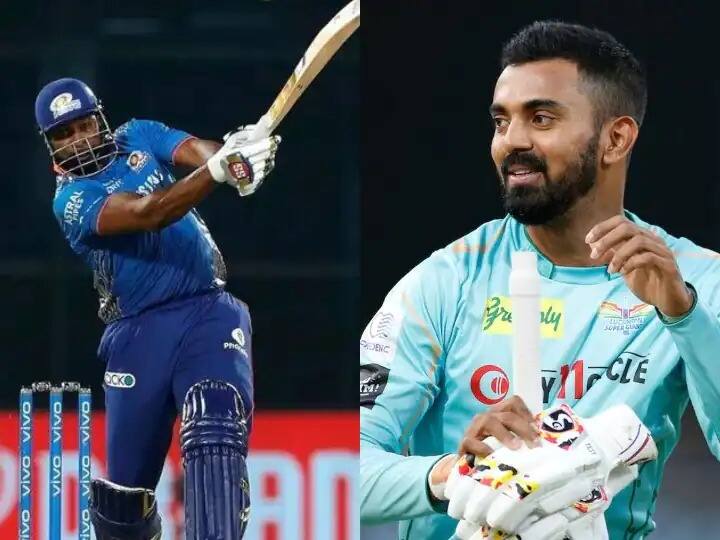 LSG vs MI:  Lucknow Super Giants vs Mumbai Indians, KL Rahul, Marcus Stoinis, Kieron Pollard, Suryakumar Yadav,  LSG vs MI: लखनौ-मुंबई सामन्यात विक्रमांचा पाऊस पडणार? कायरन पोलार्ड, केएल राहुलवर राहणार सर्वांची नजर