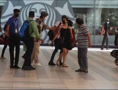 Ranbir Rashmika Pics: 'ਐਨੀਮਲ' ਦੀ ਸ਼ੂਟਿੰਗ ਤੋਂ ਬਾਅਦ ਪਰਤੇ ਰਣਬੀਰ ਕਪੂਰ ਅਤੇ ਰਸ਼ਮਿਕਾ ਮੰਦਾਨਾ , ਏਅਰਪੋਰਟ ਤੋਂ ਤਸਵੀਰਾਂ ਆਈਆਂ ਸਾਹਮਣੇ