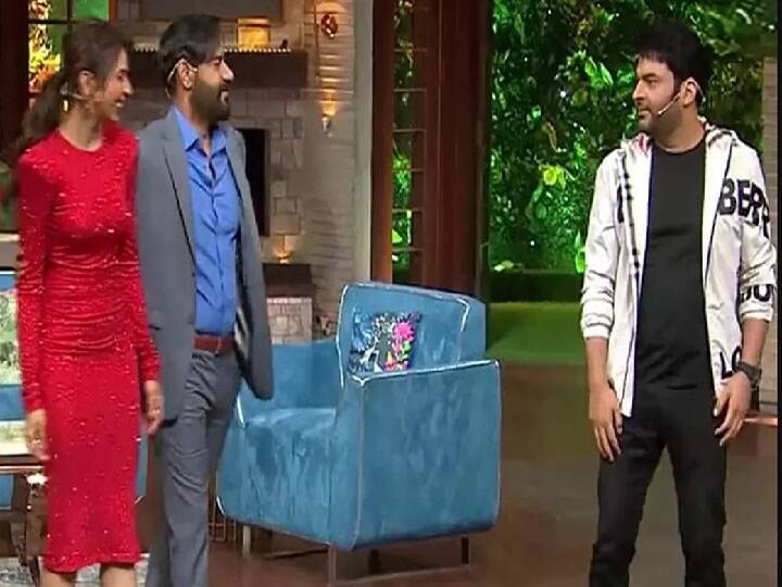 Video: Kapil Sharma was flirting with Rakul Preet Singh, Ajay Devgn did something that changed the tone of the comedian The Kapil Sharma: रकुल प्रीत संग फ्लर्ट कर रहे थे कपिल शर्मा, फिर अजय देवगन ने किया कुछ ऐसा
