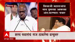 Sharad Pawar : नाव न घेता राज ठाकरेंना शरद पवारांचा टोला ABP Majha