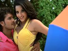 Monalisa Khesari Lal Yadav Bhojpuri Song: दोनों की जोड़ी ने स्क्रीन पर लगा दी आग, गाने में दिखी मोनालिसा की ज़ालिम अदाएं