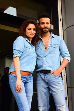 Ankita and Vicky: ডেনিম শার্ট আর জিন্সে ট্যুইনিং, ক্যামেরাবন্দি অঙ্কিতা-ভিকি