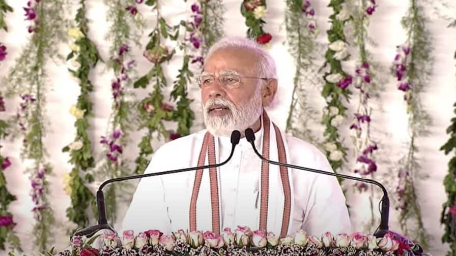 PM Modi Inaugurates Development Projects In Jammu kashmir Jammu kashmir : પીએમ મોદીએ કાશ્મીરને 20,000 કરોડના વિકાસ કાર્યોની ભેટ આપી, જમ્મુ-કાશ્મીરને ગણાવ્યું ફ્યુચર વિઝન