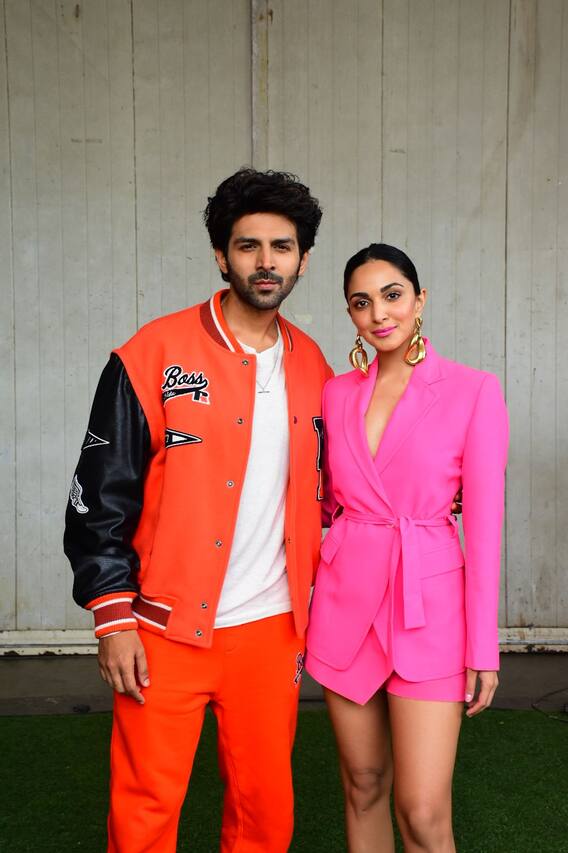 'ভুল ভুলাইয়া টু'-এর প্রচারে কার্তিক-কিয়ারা