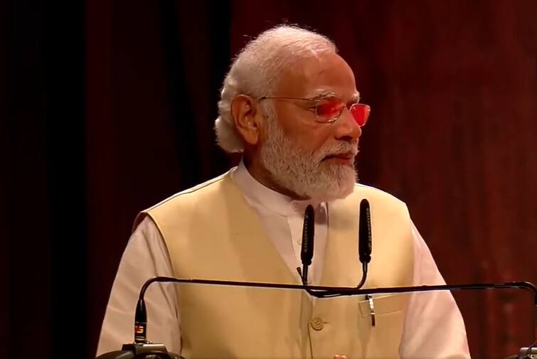 PM Modi gets first Lata Deenanath Mangeshkar award, dedicates it to all Indians Lata Deenanath Mangeshkar Award: 