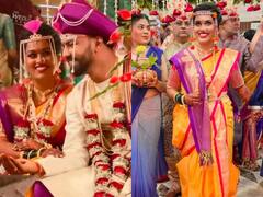 Sayli Kamble Wedding Photos :  'इंडियन आइडल' फेम सायली ने ब्वॉयफ्रेंड से की शादी, सामने आईं तस्वीरें
