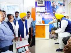 Bhagwant Mann In Delhi: ਭਗਵੰਤ ਮਾਨ ਨੇ ਕੀਤਾ ਦਿੱਲੀ ਦੇ ਮੁਹੱਲਾ ਕਲੀਨਕਾਂ ਦਾ ਦੌਰਾ, ਵੇਖੋ ਤਸਵੀਰਾਂ