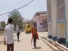 Watch: सुसाइड कर रही पत्नी को बचाने में झुलसा पति, फिर भी नहीं मानी हार, गोद में लेकर पहुंचा अस्पताल