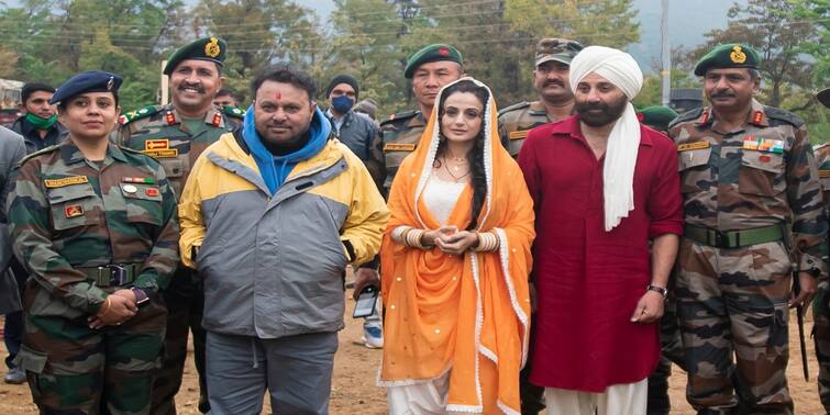 'Gadar 2' Filming 80% Complete, Sunny Deol & Ameesha Patel Return As Original Cast 'Gadar 2' Update: ৮০ শতাংশ শ্যুটিং সারা, আসছে সানি-আমিশার 'গদর ২'
