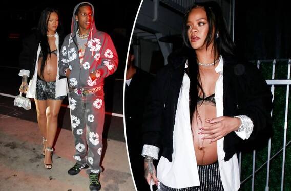 ਬੁਆਏਫ੍ਰੈਂਡ ਰੌਕੀ ਨਾਲ ਡਿਨਰ ਡੇਟ ‘ਤੇ ਰਿਹਾਨਾ