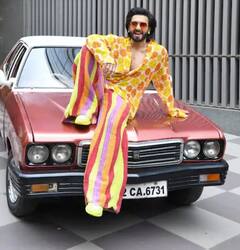 Ranveer Singh Photos: ਇਕ ਵਾਰ ਫਿਰ ਰਣਵੀਰ ਦੇ ਕਾਇਲ ਹੋਏ ਉਨ੍ਹਾਂ ਦੇ ਫੈਨਜ਼, ਇਸ ਵਾਰ ਗੱਡੀ 'ਤੇ ਲੇਟੇ ਹੋਏ ਆਏ ਨਜ਼ਰ