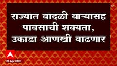 Maharashtra Weather Update : पुढचे 5 दिवसात राज्यात उष्णतेच्या झळा आणि पाऊसही ABP Majha