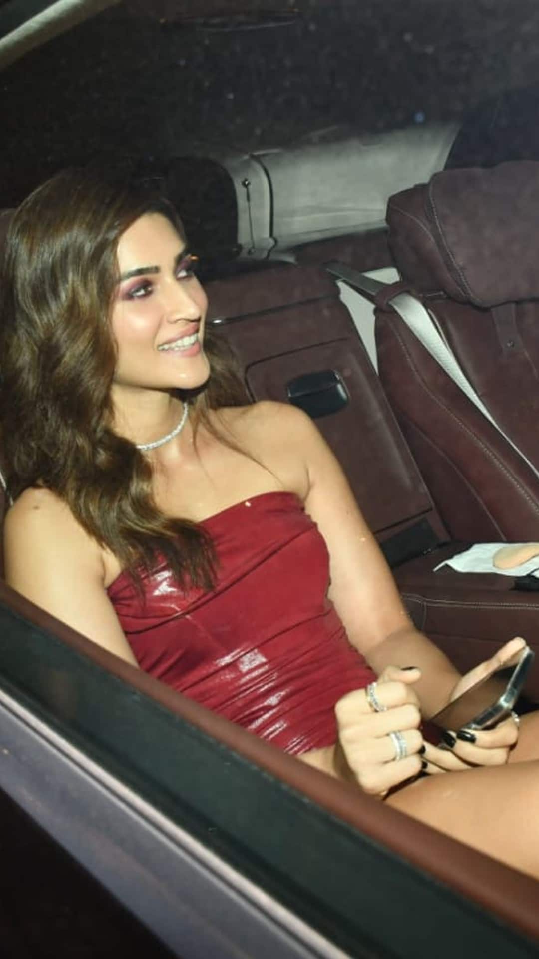open lace back dress Kriti Sanon (kritisanon) – Rajdeep Ranawat