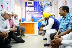 Bhagwant Mann In Delhi: ਭਗਵੰਤ ਮਾਨ ਨੇ ਕੀਤਾ ਦਿੱਲੀ ਦੇ ਮੁਹੱਲਾ ਕਲੀਨਕਾਂ ਦਾ ਦੌਰਾ, ਵੇਖੋ ਤਸਵੀਰਾਂ
