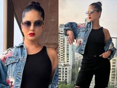 In Pics: कैजुअल लुक में सनी लियोनी ने दिखाया लेडी डॉन वाला अंदाज, फैंस ने कहा- किलर है बॉस..