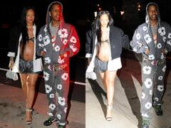 Rihanna Photos : ब्वॉयफ्रेंड के रिहा होने के बाद पहली बार यहां स्पॉट हुईं रिहाना, इस तरह साथ दिखा कपल