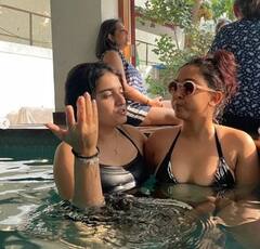 Ira Khan Pics: मुंबई की गर्मी से परेशान इरा खान ने स्विमिंग पूल में लगाई डुबकी, शेयर की ये तस्वीरें