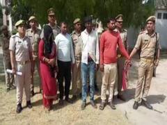 Crime News: कार में लिफ्ट देकर लूटपाट करने वाले 4 शातिर गिरफ्तार, लुटेरे महिला को भी रखते थे साथ