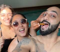 Ira Khan Pics: मुंबई की गर्मी से परेशान इरा खान ने स्विमिंग पूल में लगाई डुबकी, शेयर की ये तस्वीरें