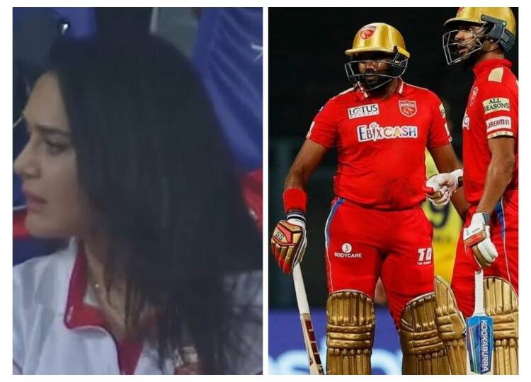 Preity Zinta reached to cheer Punjab against Chennai, reaction on fours and sixes went viral PBKS vs CSK: चेन्नई के खिलाफ पंजाब को चीयर करने पहुंची प्रीति जिंटा, चौकों-छक्कों पर रिएक्शन वायरल