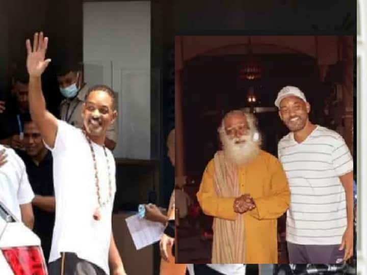 Actor Will Smith Might Meet Sadhguru Actor Will Smith : சத்குருவுடன் சந்திப்பு? ஆன்மீகம்.. தியானம்.. வில் ஸ்மித்தின் இந்தியா பயணம்!!