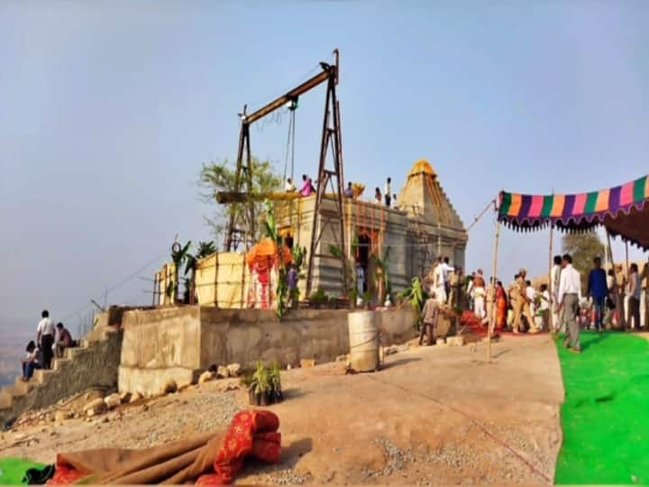 Vizianagaram Ramateertham Temple restart after four months statues were demolition Vizianagaram Ramateertham : నీలాచలంపై కొలువుదీరిన నీలమేఘశ్యాముడు, రామతీర్థం ఆలయం పునః ప్రారంభం
