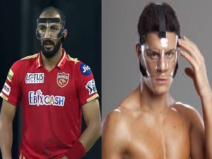 IPL 2022: Punjab Kings player Rishi Dhawan wearing mask in match against CSK goes viral in twitter CSK vs PBKS: 6ஆண்டுகளுக்கு பிறகு ஐபிஎல் களத்தில் மாஸ்க் உடன் இறங்கிய ரிஷி தவான் ஆச்சரியத்தில் ரசிகர்கள் !