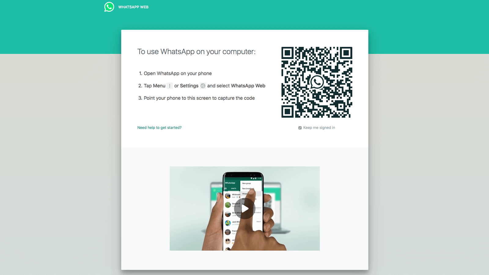 Whatsapp Web யூஸ் பண்றீங்களா? QR குறியீட்டை ஸ்கேன் செய்ய முடியவில்லையா? இத படிங்க..