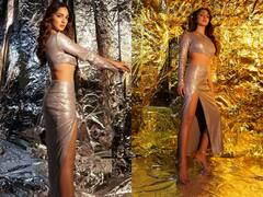 Kiara Advani Photos : थाई हाई-स्लिट स्कर्ट और क्रॉप टॉप में गॉर्जियस लगीं कियारा आडवाणी, फोटोज़ वायरल