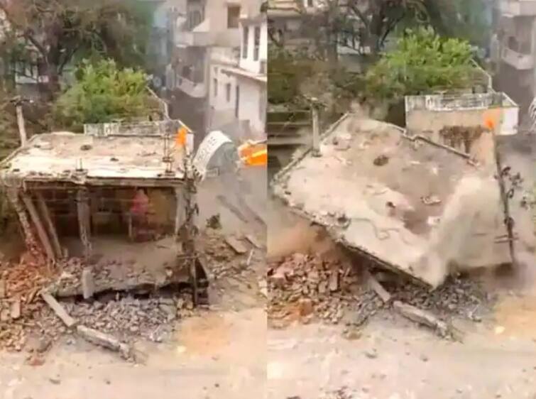 temple demolition gehlot government took big action against bulldozer on temple in alwar rajasthan Rajasthan Temple Demolition : राजस्थानमधील पुरातन मंदिर पाडण्यावर सरकारची मोठी कारवाई, मुख्यमंत्री गेहलोत यांनी दिले 'हे' आदेश