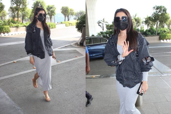 Samantha Ruth Prabhu Opts For Casuals As She Gets Papped At Mumbai Airport,  Hides Face Behind Mask; Watch - News18