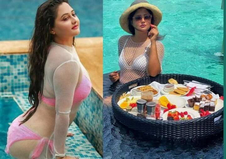 ટીવી એક્ટ્રેસ રશ્મિ દેસાઈ તેના સ્ટાઇલિશ લુક અને ગ્લેમરસ સ્ટાઈલથી ચર્ચામાં રહે છે. ફરી એકવાર રશ્મિ તેના બોલ્ડ લુકના કારણે ચર્ચામાં છે. અભિનેત્રીએ પોતાના ઈન્સ્ટાગ્રામ પર શાનદાર તસવીરો શેર કરી છે.