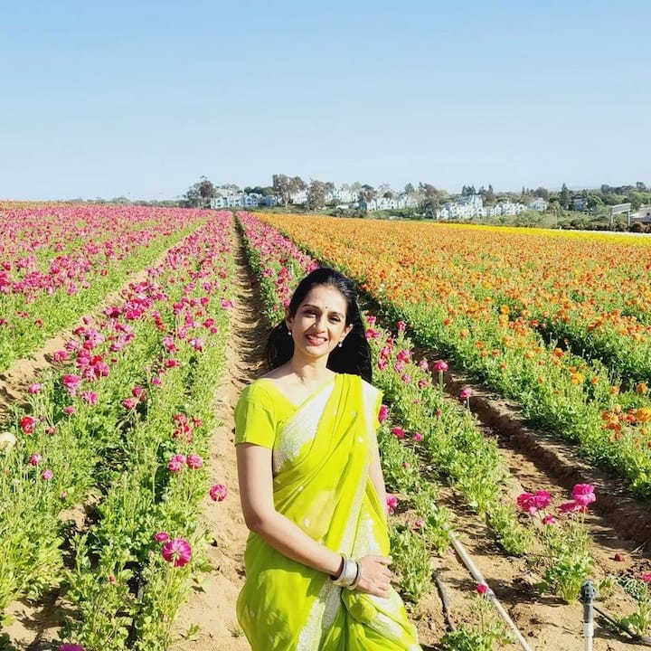 ప్రస్తుతం లయ తన ఫ్యామిలీతో కలిసి జీవిస్తోంది. (Photo Courtesy: Laya Instagram)