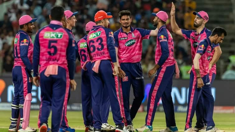 IPL 2022 RR won the match by 29 runs against RCB in Match 39 at MCA Stadium राजस्थानचा 'हल्लाबोल', आरसीबीला 29  धावांनी लोळवलं, गुणतालिकेतही पहिल्या क्रमांकावर