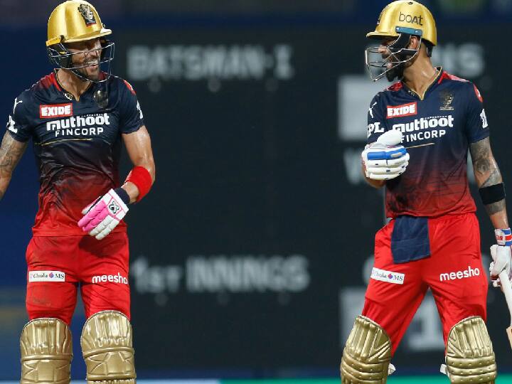 IPL 2022: Virat kohli and Faf Du plessis to open today for RCB against RR league match today RR vs RCB: நீண்ட நாள் காத்திருப்பு நிறைவேற போகும் நாள்... டூபிளசிஸ்-விராட் கோலி ஒப்பனிங் பார்ட்னர்ஷிப் இன்று... !