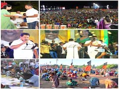 100 உடன்பிறப்புகளுக்கு ஒரு சவரன் தங்கம்...! மணக்க மணக்க கறிவிருந்து - எம்.ஜி.ஆர் பாடலை பாடி திக்குமுக்காட வைத்த அனிதா ராதாகிருஷ்ணன்