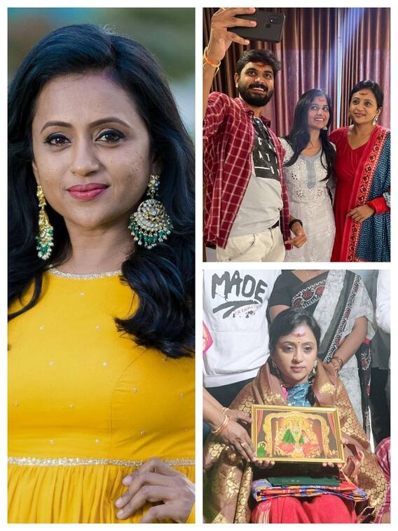 భద్రకాళీ ఆలయంలో సుమ కనకాల & 'జయమ్మ పంచాయతీ' టీమ్  