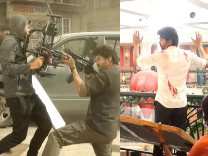 Watch Video: Beast Movie BTS released by sun pictures Watch Video: ஆஃப்-ஸ்க்ரீனிலும் அதிரடி காட்டும் தளபதி... வெளியானது பீஸ்ட் BTS Glimpse..